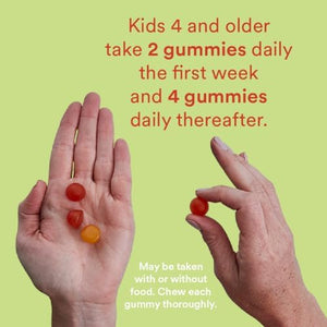 SmartyPants Kids Multivitamin Gummies and Fiber Supplement: Vitamin D3, C, Vitamin B12, B6, A, Zinc, Biotin, Inositol, Fiber Gummies, Three Fruit Flavors, 120 Count (30 Day Supply)|B00CX6DM0O