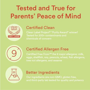 SmartyPants Kids Multivitamin Gummies and Fiber Supplement: Vitamin D3, C, Vitamin B12, B6, A, Zinc, Biotin, Inositol, Fiber Gummies, Three Fruit Flavors, 120 Count (30 Day Supply)|B00CX6DM0O