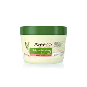 Aveeno Daily Moisturizing Body Yogurt Apricot and Honey 195ml front view