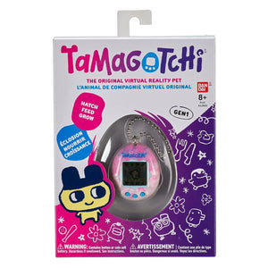 Front packaging of BANDAI Original Tamagotchi Sakura Gen 1 virtual pet toy