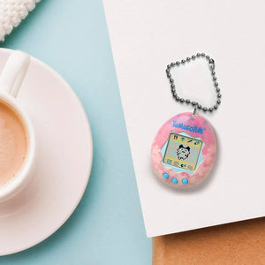 BANDAI Original Tamagotchi Sakura Gen 1 device with digital pet on screen