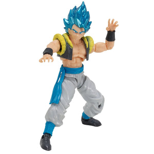 Dragon Ball Super Saiyan Blue Gogeta 5-inch action figure with detailed sculpt and battle-ready pose