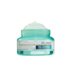IT Cosmetics Confidence in a Gel Cream Oil Control 2 oz oil free face moisturizer for combination and oily skin types