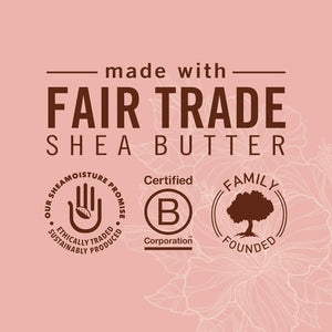 Shea Moisture Coconut and Hibiscus made with Fair Trade shea butter and ethically sourced ingredients