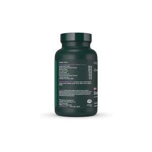 Back label of VetriScience Bladder Health chewable tablets for dogs showing supplement facts and ingredient list.