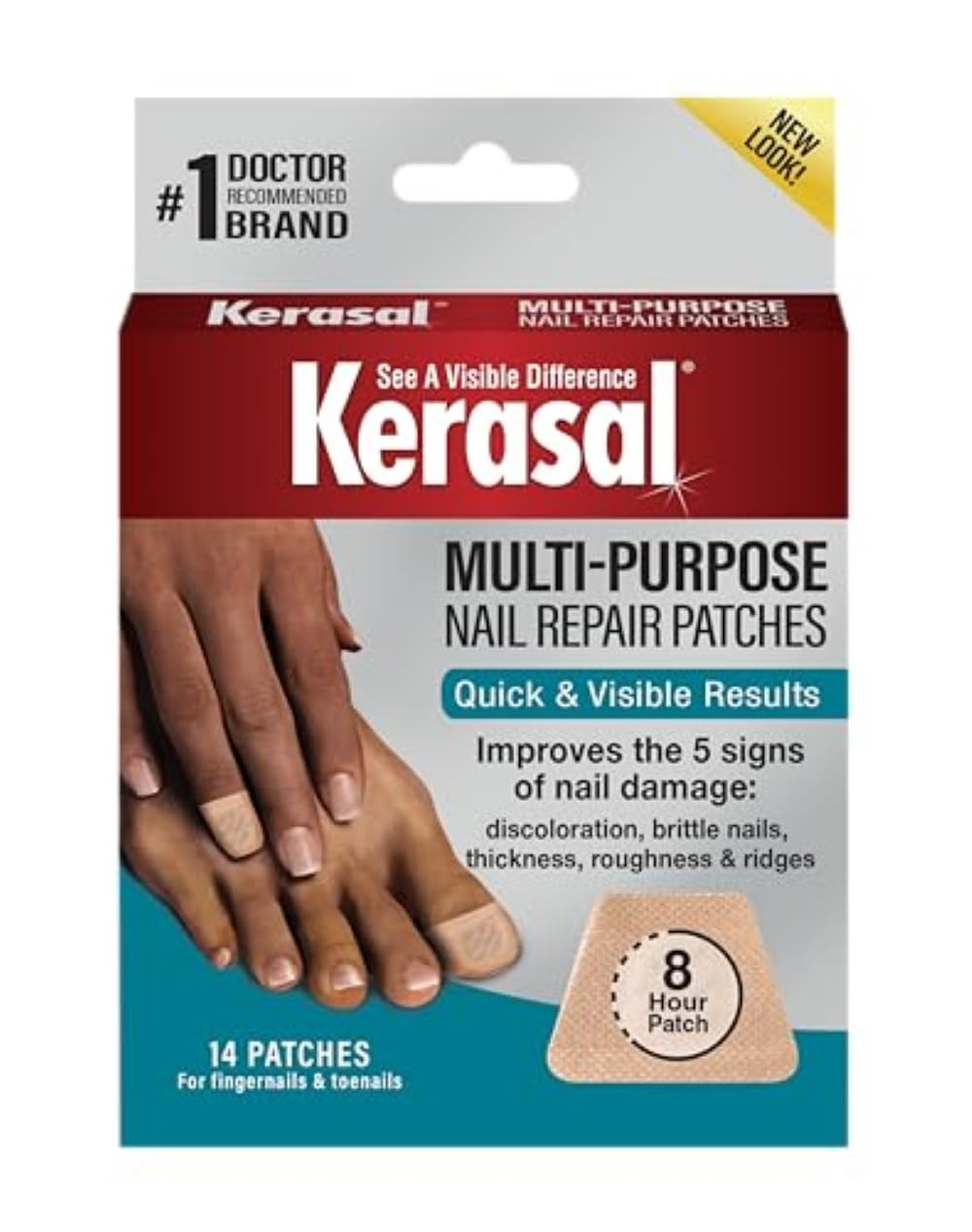 Kerasal Multi Purpose Nail Repair Patches 14 Count