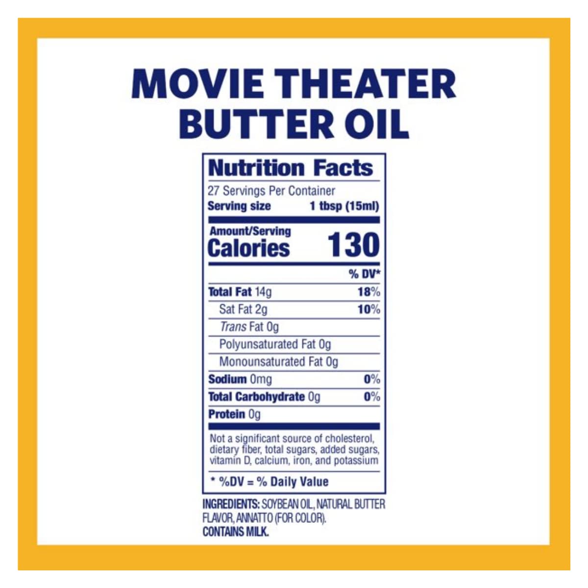 Kernel Movie Theater Butter (1-BOTTLE) (NET WT 13.75 OZ)