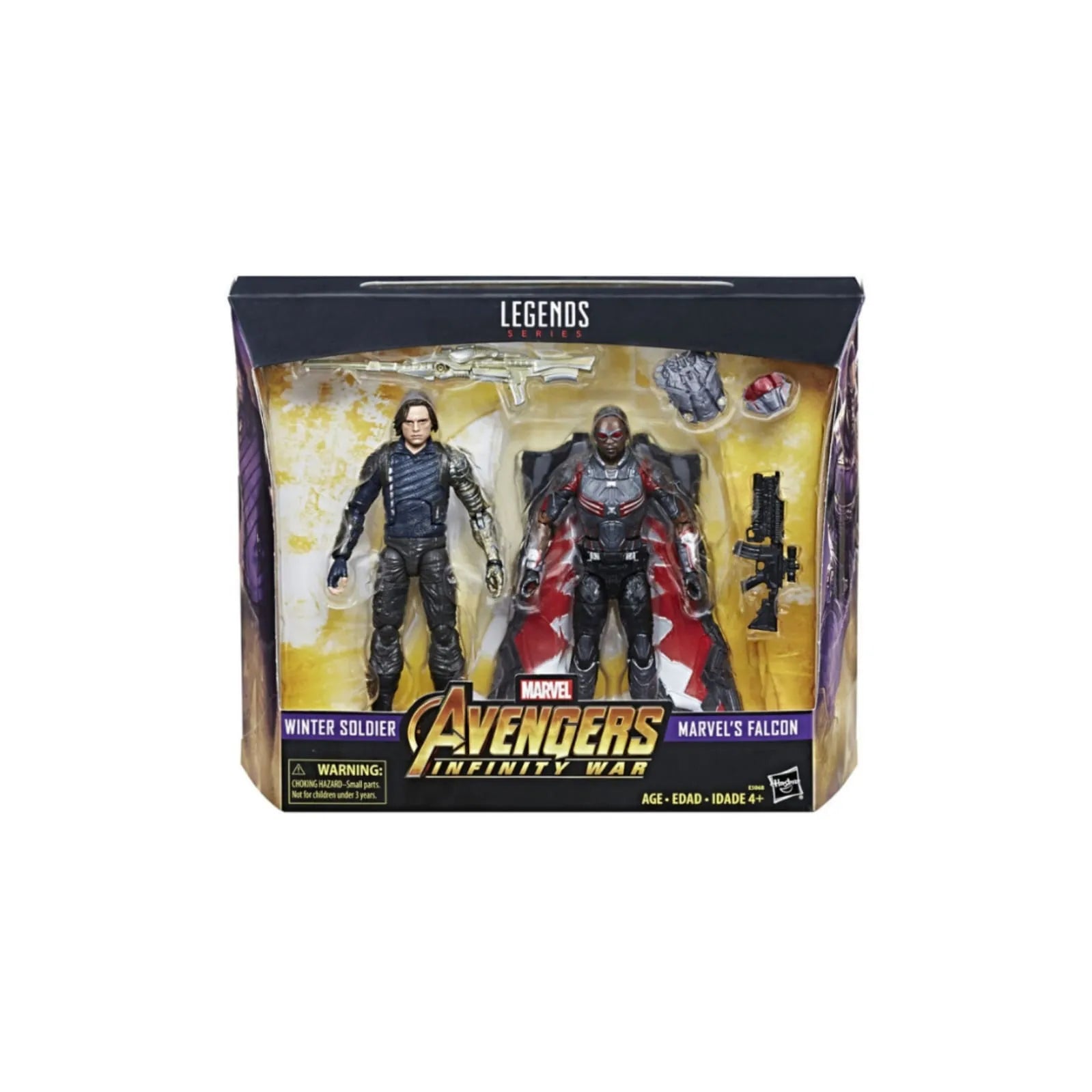 Marvel Legends Series 6-inch Winter Soldier & Marvel's Falcon Figure 2-Pack