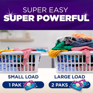 Arm & Hammer Plus OxiClean Power Paks compatible with all washing machines and temperatures