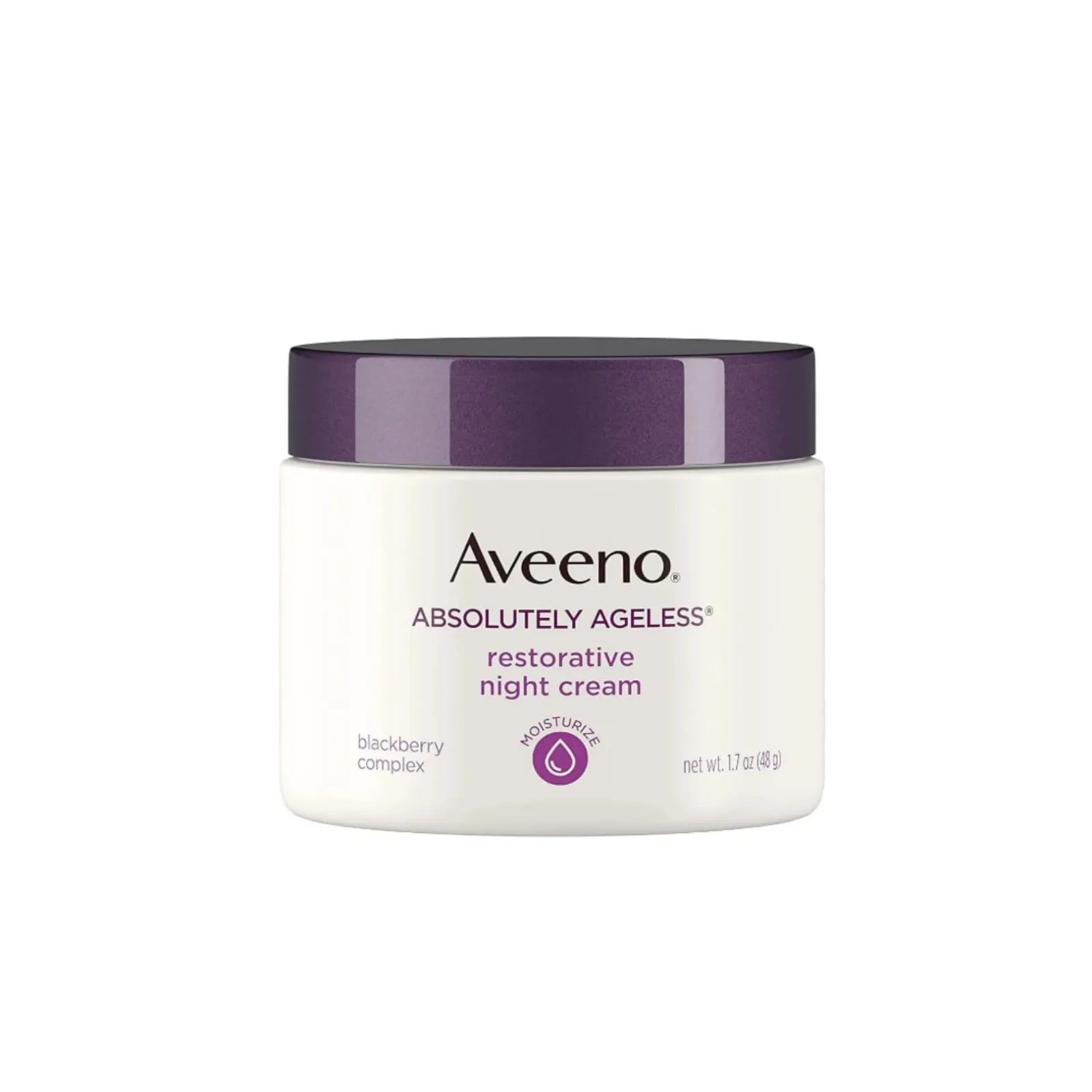 Aveeno Absolutely Ageless Night Cream 2 pack 1.7 oz each