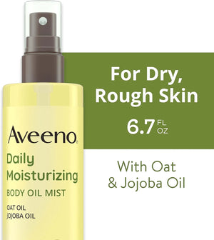 Aveeno Daily Moisturizing Body Oil Mist for dry rough sensitive skin