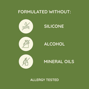 Aveeno body oil mist free from silicone alcohol and mineral oils