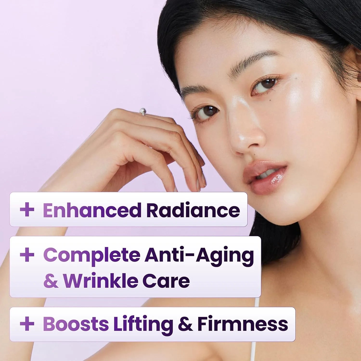 BIOHEAL BOH Probioderm 3D Lifting Cream results showing lifted and radiant skin