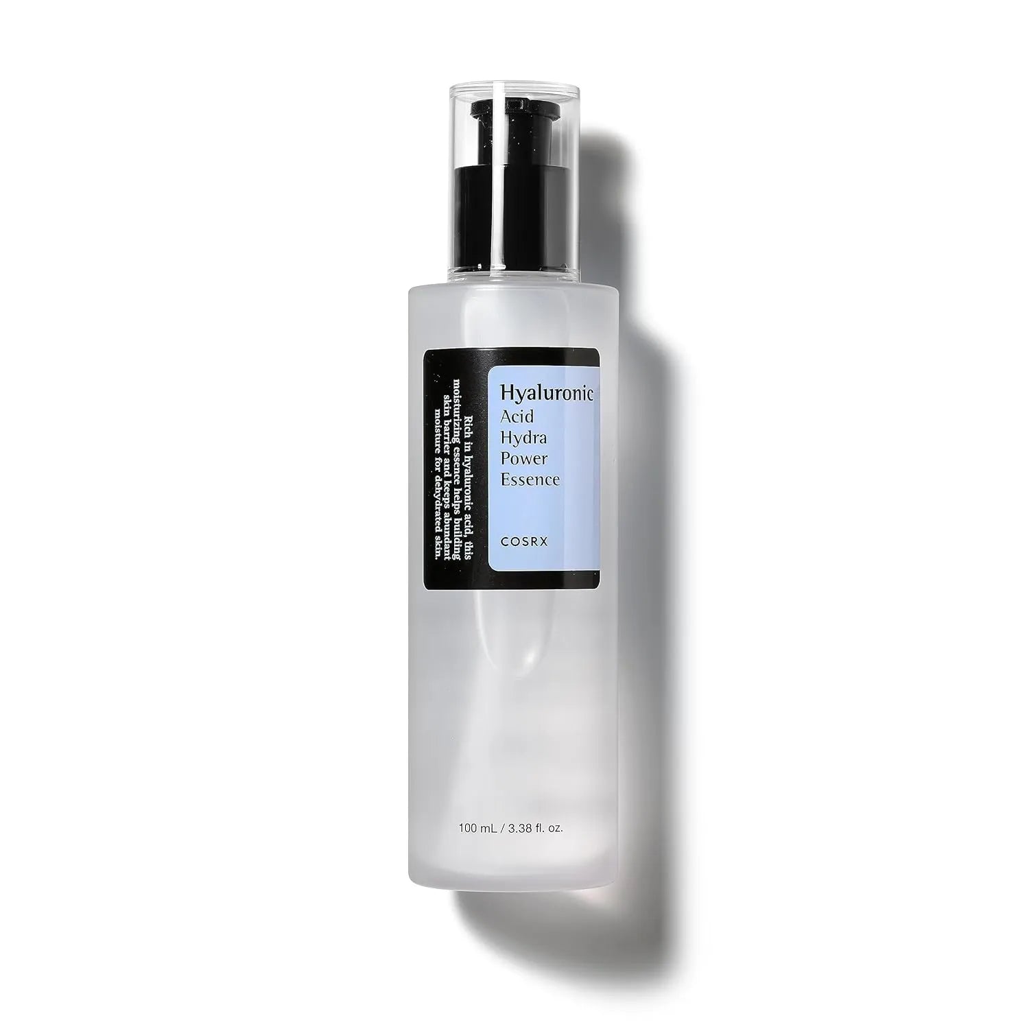 COSRX Hyaluronic Acid Hydra Power Essence 100ml bottle on white background