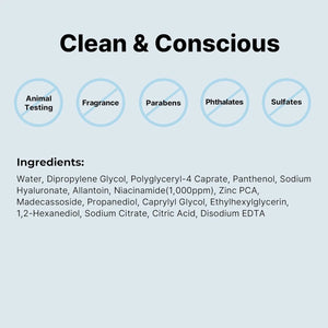 COSRX micellar cleansing water fragrance free formula with clean ingredients