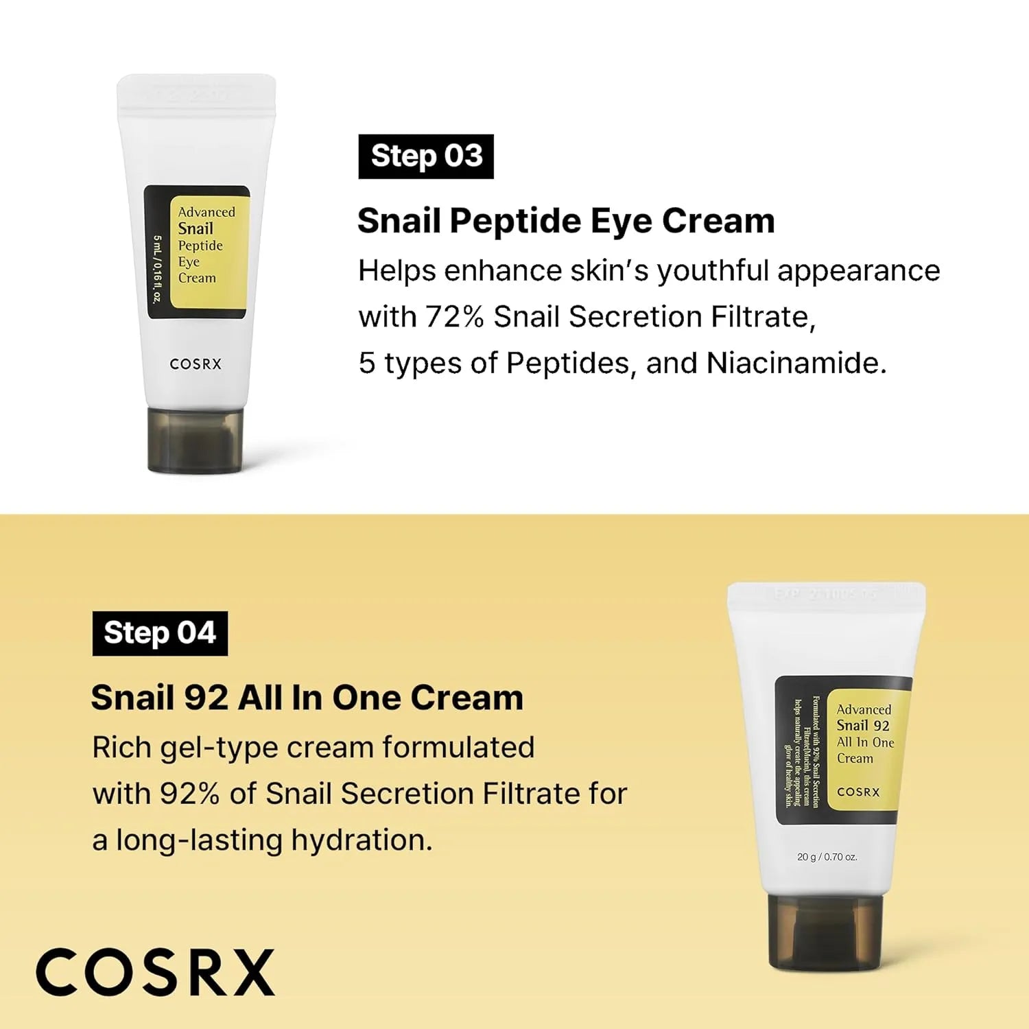 COSRX snail 96 mucin power essence mini bottle
