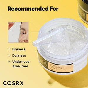 COSRX Advanced Snail Hydrogel Eye Patch for dryness and dull under-eyes