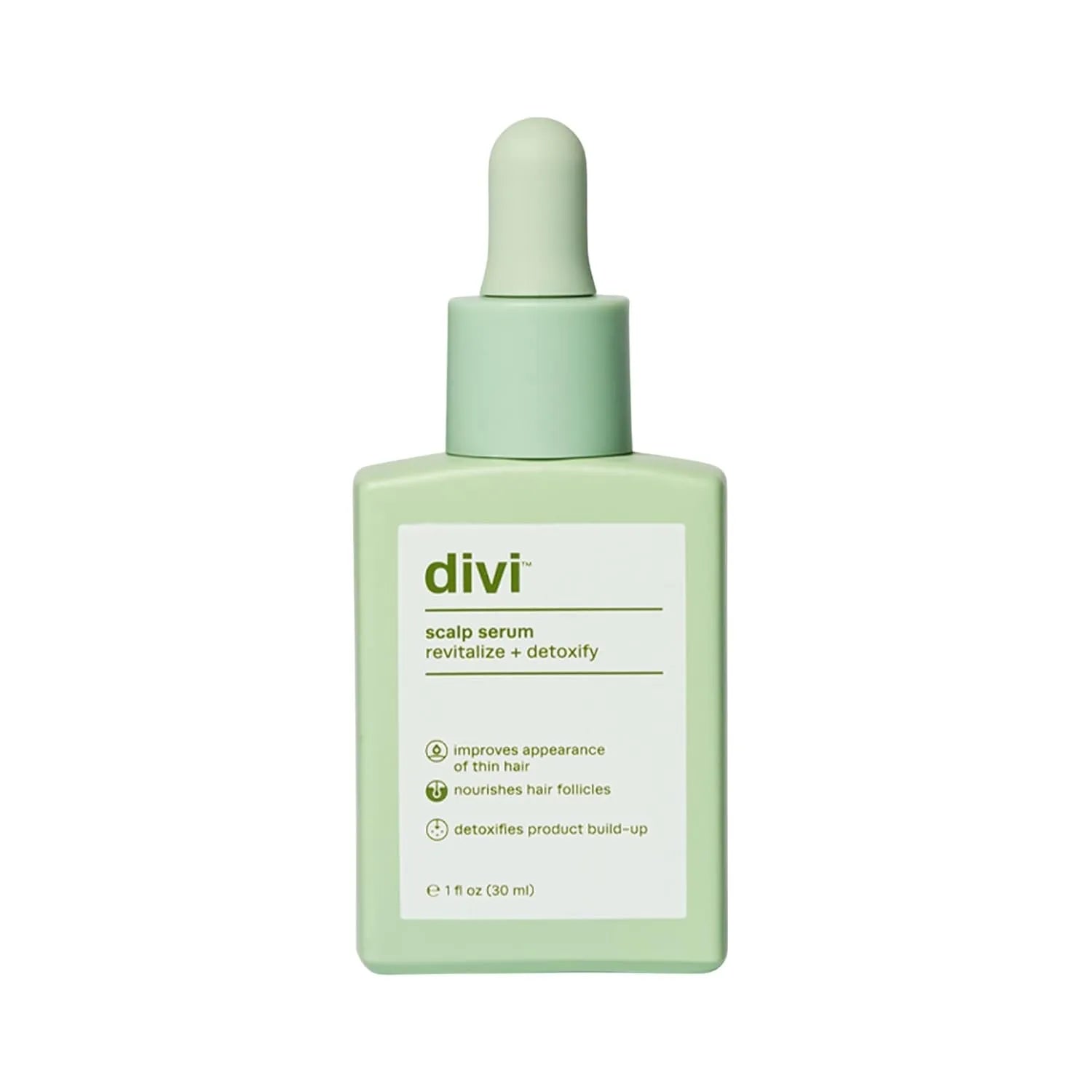 Divi Scalp Serum for Thinning Hair – Clinically Tested Amino Acid, Caffeine & Rosemary Oil Formula for Fuller-Looking Hair