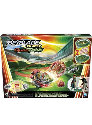 Hasbro Beyblade Burst QuadDrive Interstellar Drop Battle Set retail packaging