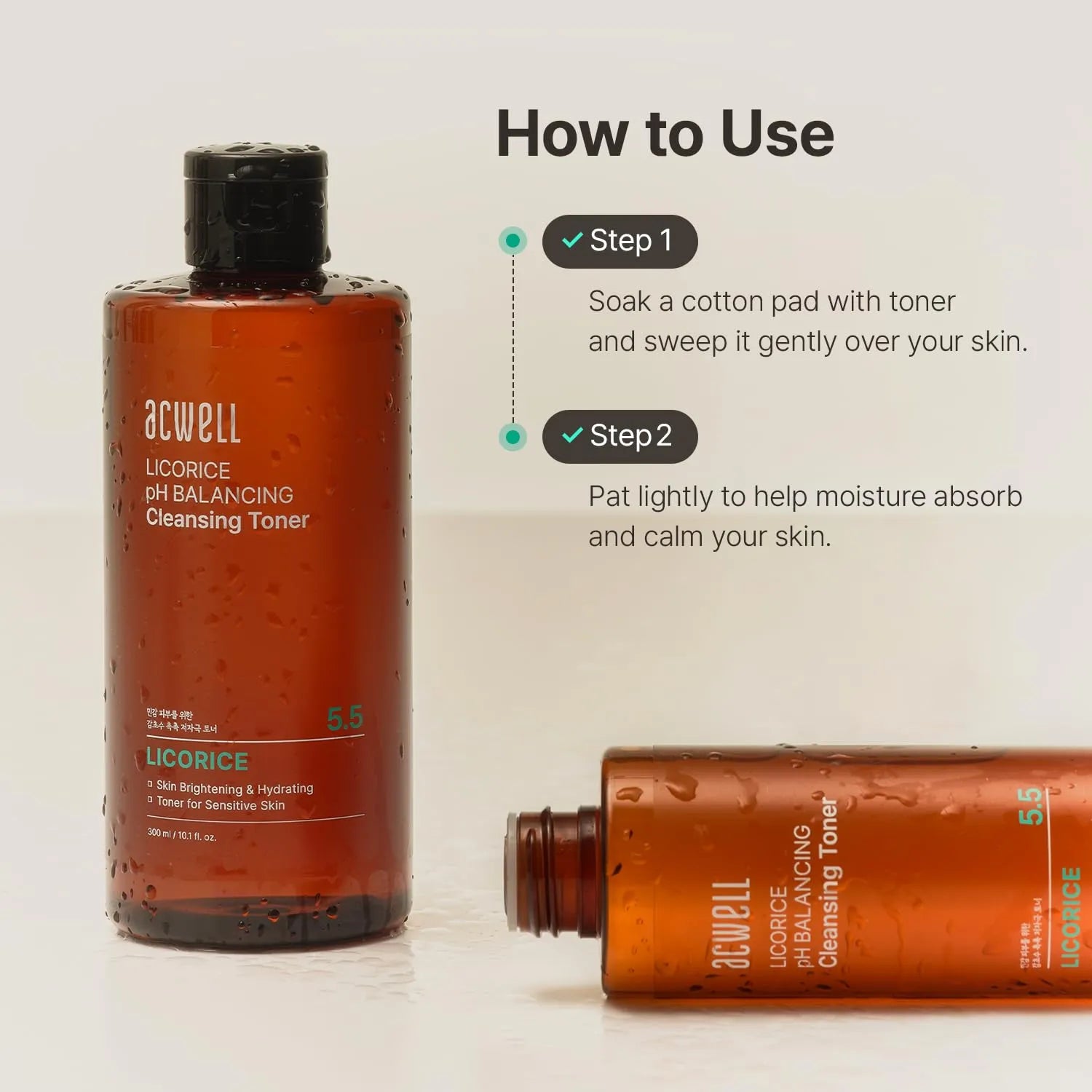 how to use pH balancing licorice facial toner for daily skincare routine