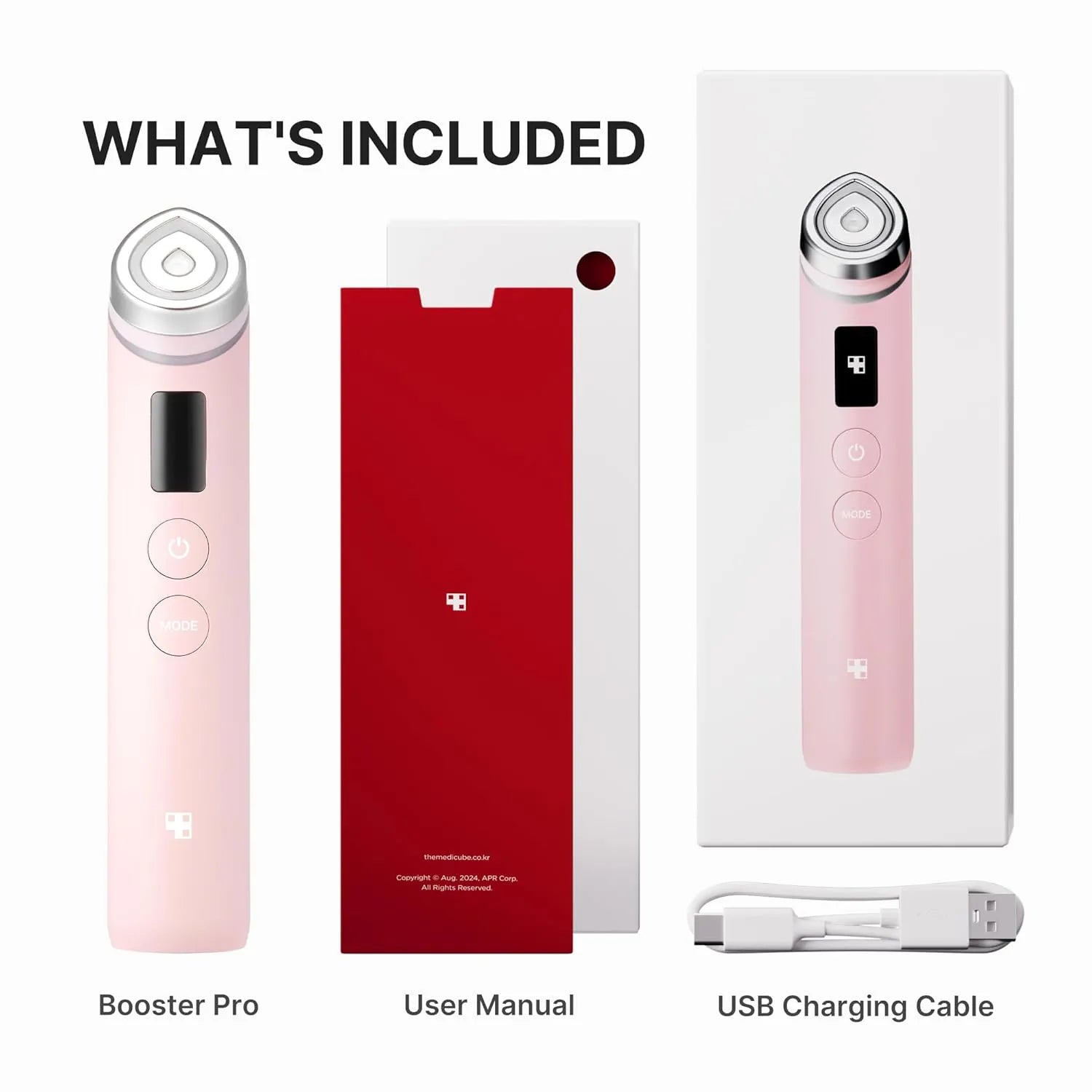 medicube-booster-pro-pink-whats-included-kit