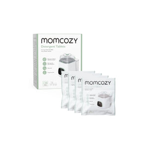 Momcozy official 120 detergent tablets for KleanPal Pro baby bottle washer multipack
