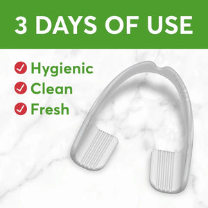 Plackers Grind No More hygienic disposable night guard designed for up to three days of use