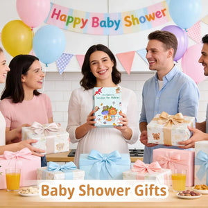 Pro Goleem elephant security blanket presented as baby shower gift