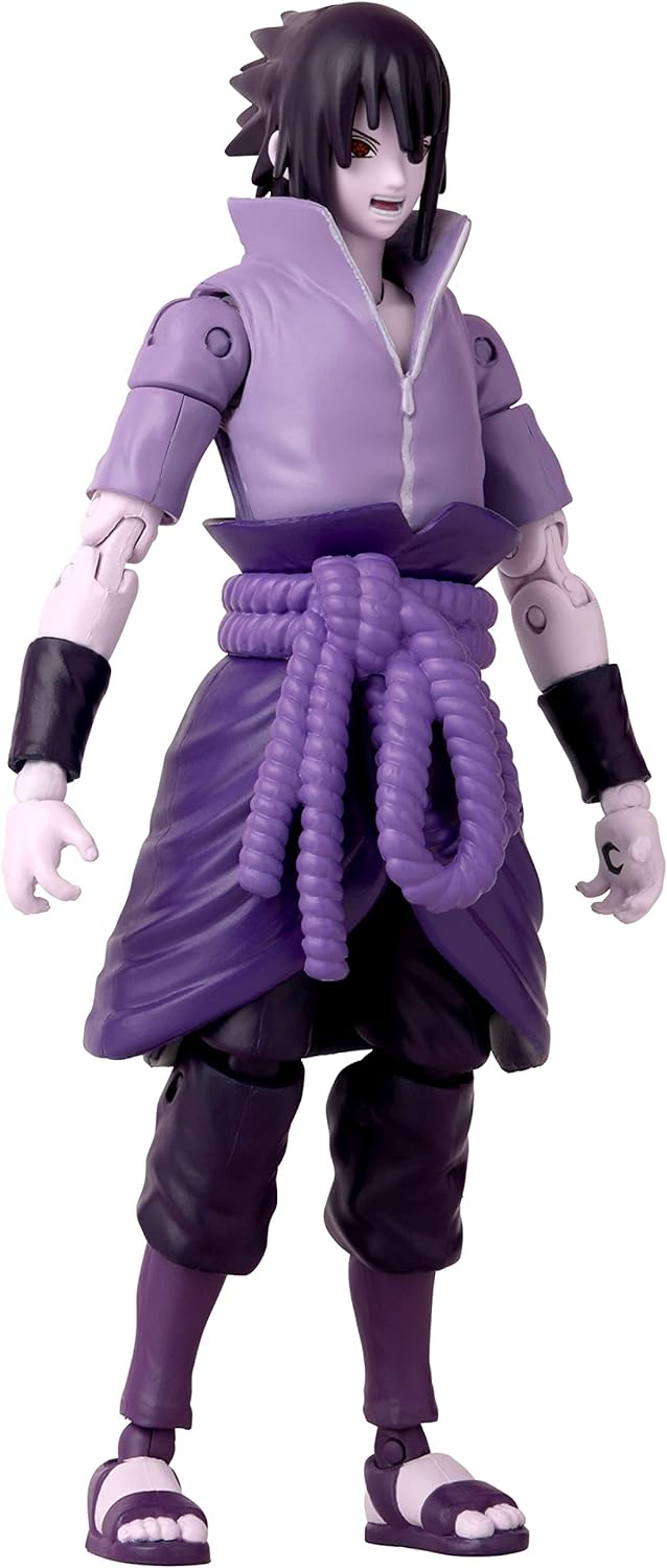 ANIME HEROES - Naruto Shippuden - Uchiha Sasuke Rinnegan/Mangekyo Sharingan Action Figure
