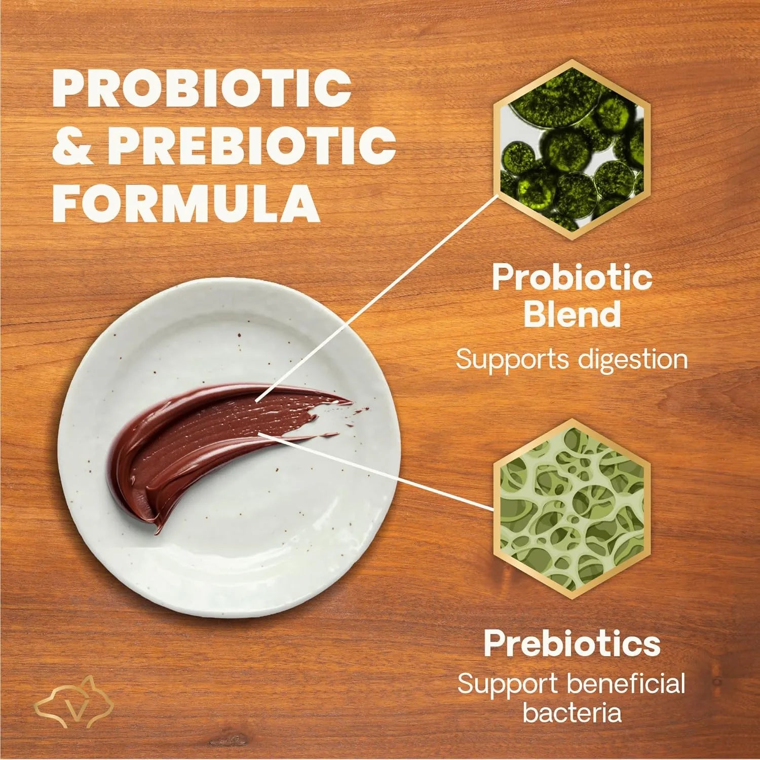 VetriScience Quick Action Digestive Support Paste probiotic and prebiotic formula supporting healthy gut bacteria in pets
