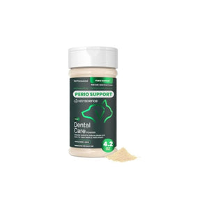 VetriScience Perio Support Dental Care Powder 4.2 oz bottle front view