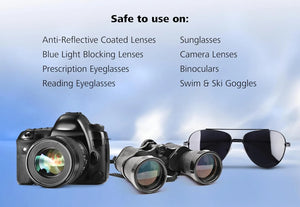 ZEISS lens cleaning spray safe for anti reflective lenses sunglasses camera lenses binoculars and prescription eyeglasses