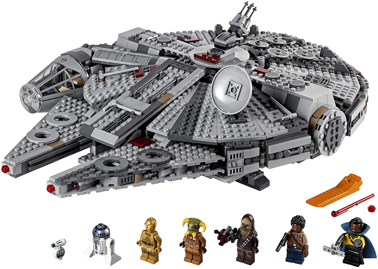 LEGO: The Rise of Skywalker Millennium Falcon 75257 Building Kit (1, 351 Pieces)